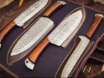 4-Piece Damascus Steel Chef Knife Set - Image 2