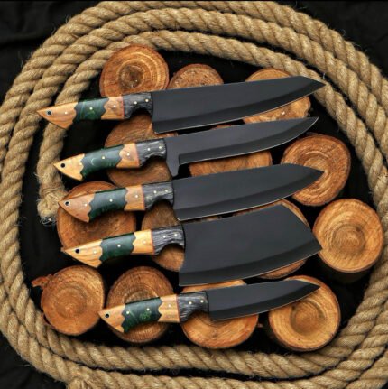 Handmade Chef Knife Set 5 Pcs