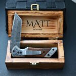 Damascus Steel Foldable Pocket Knife 2 - Image 4