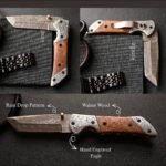 Damascus Steel Foldable Pocket Knife 2 - Image 5