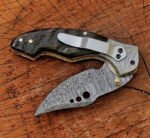 Handmade Damascus pocket knife
