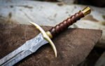 Hand Forged Viking Personalized Damascus steel sword - Image 2
