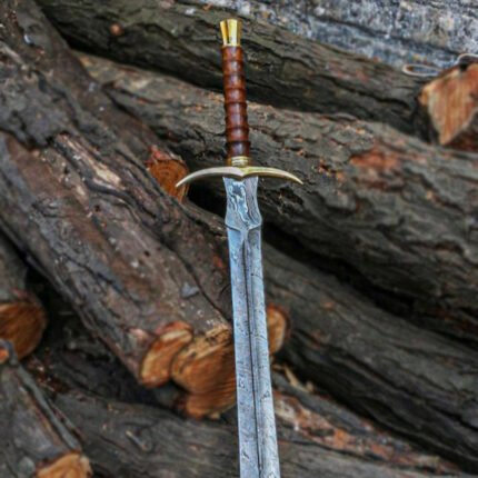 Hand Forged Viking Personalized Damascus steel sword